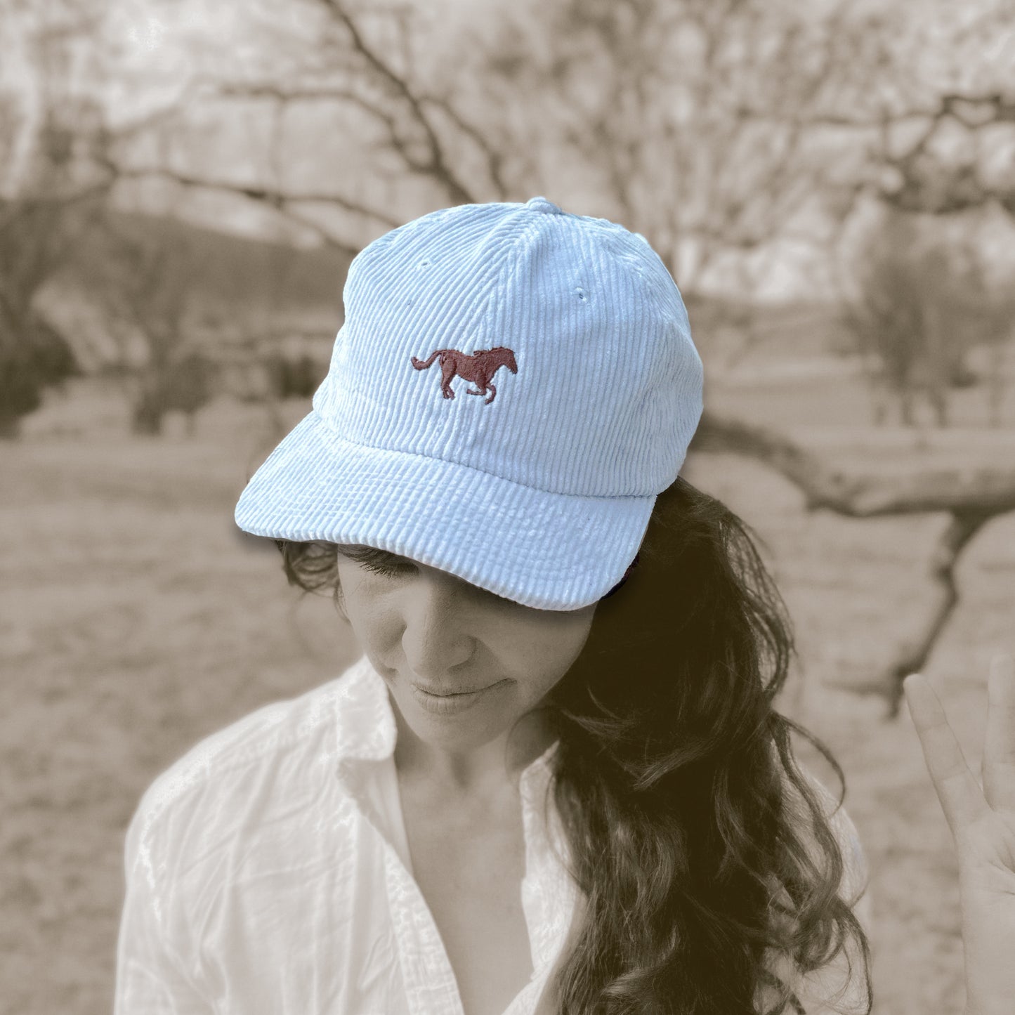 Caps By Fanny: wee horse