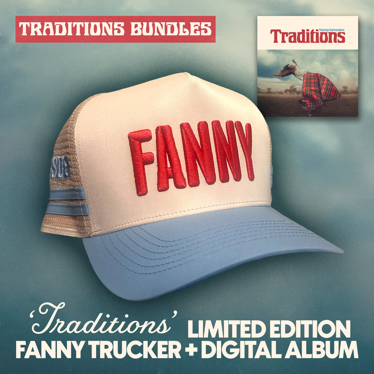 'Traditions' LTD Edition Fanny Trucker + Digital Album Bundle