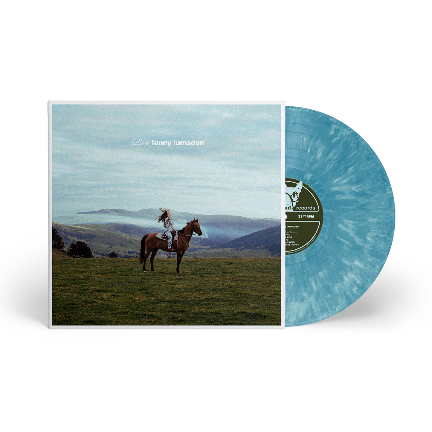 Fallow - Blue Swirl - LTD Vinyl