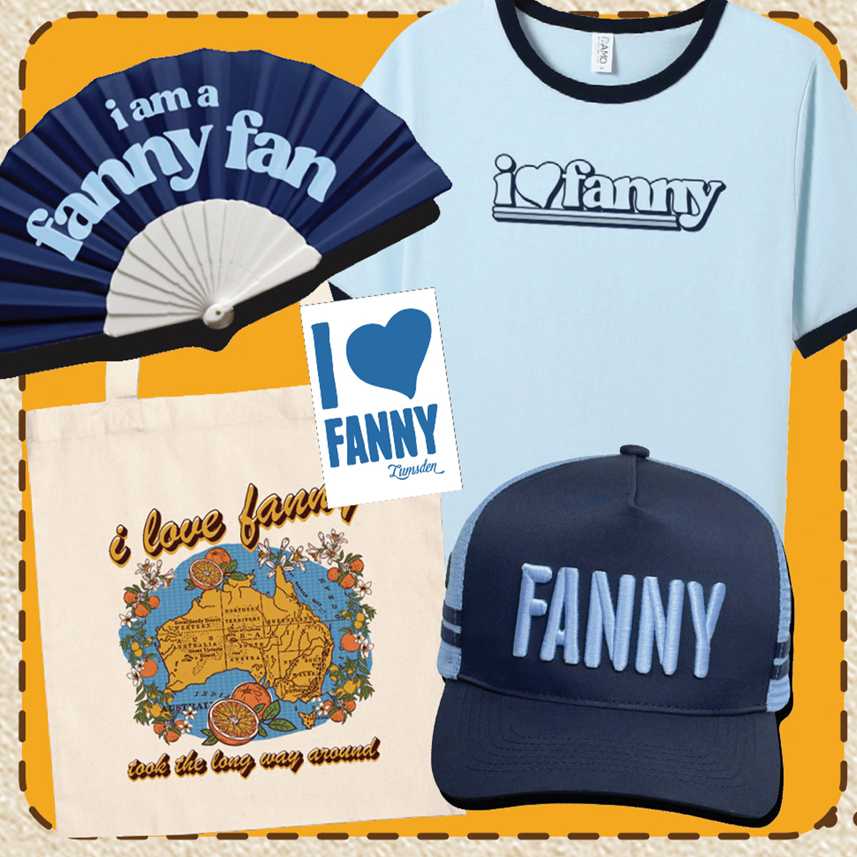 SHOWBAG FANNYFANFANFANFANBAG
