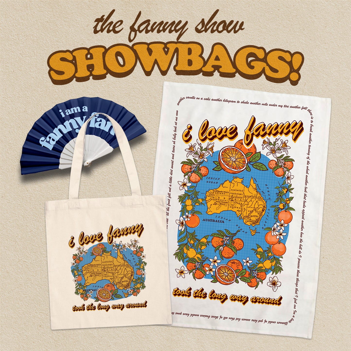 SHOWBAG FANNY SHOWBAG