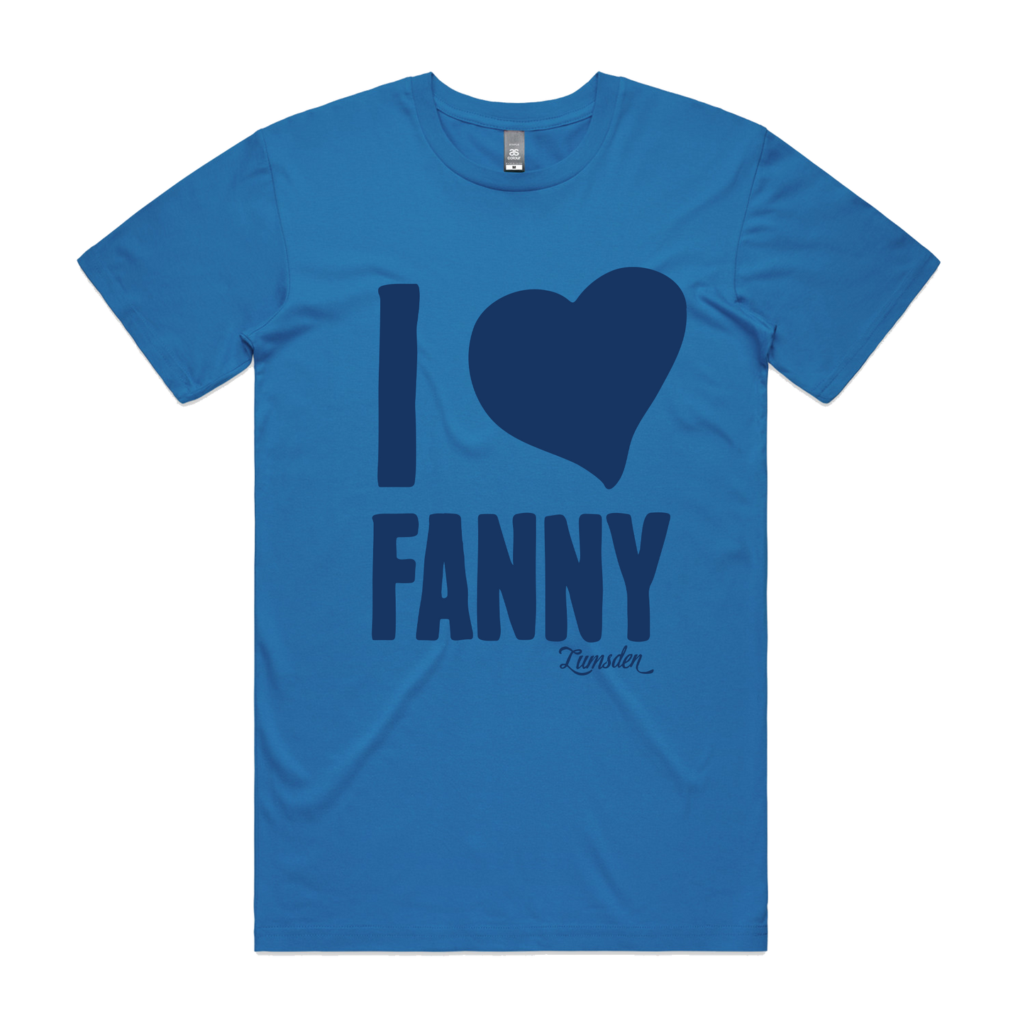 I LOVE FANNY TEE 'LTD Blue On Blue' Edition