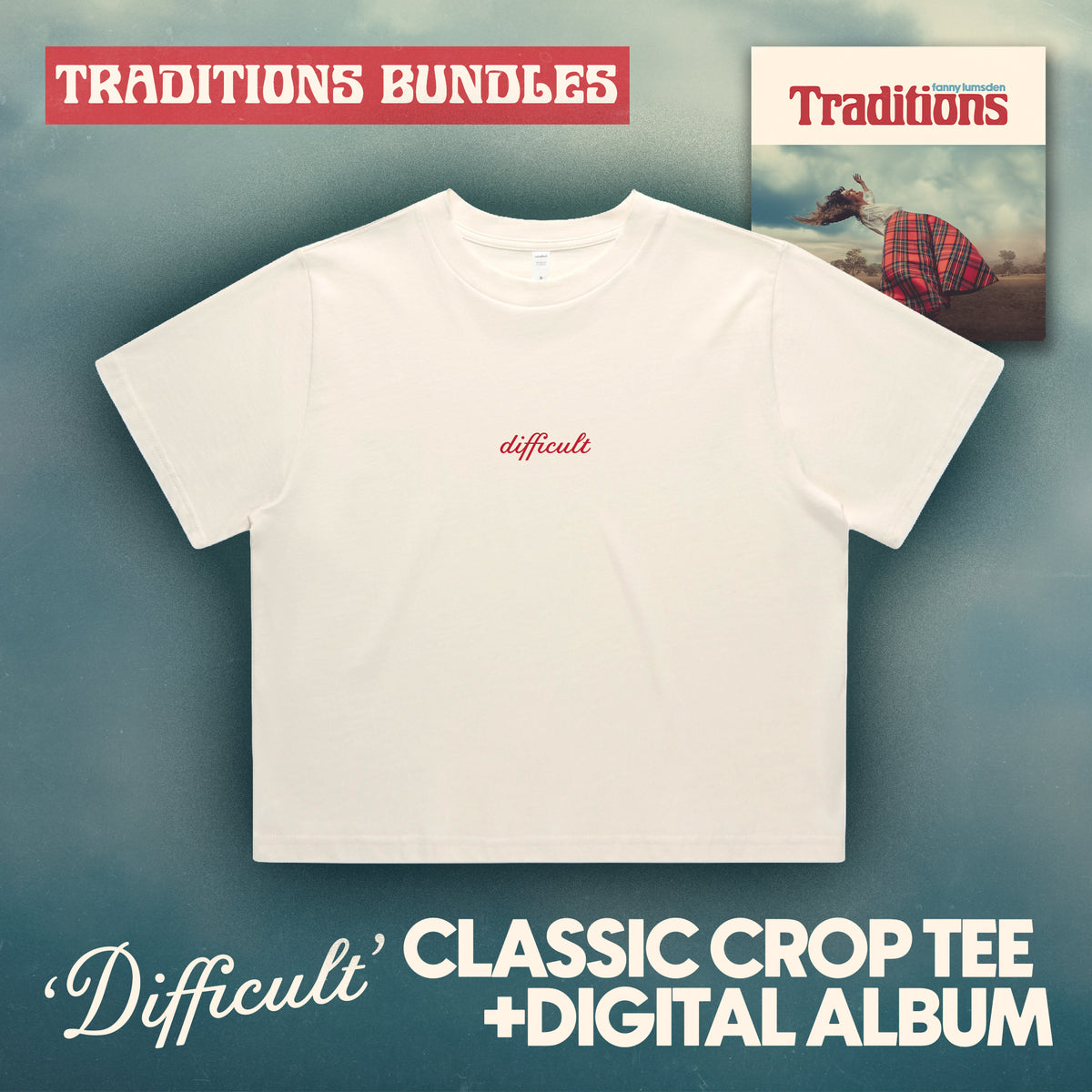 'Difficult' Classic Crop + Digital Album Bundle