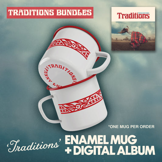 'Traditions' Enamel Mug + Digital Album Bundle
